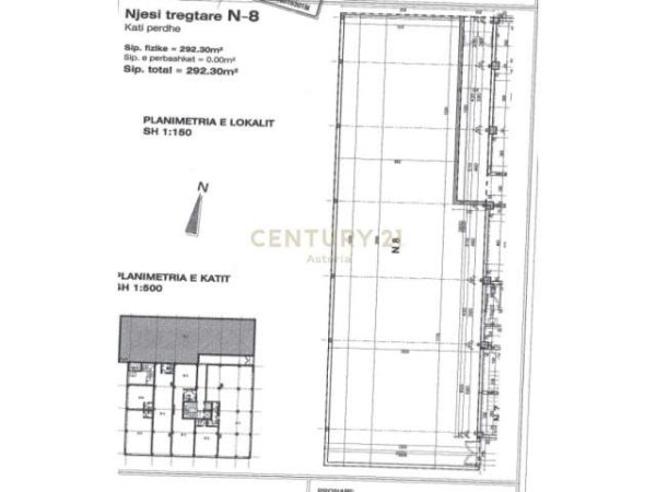 Tirane, shes ambjent biznesi Kati 0, 292 m² 950.000 Euro (RRUGA "ISMAIL QEMALI", Liceu Artistik)