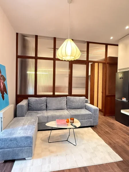Tirane, jepet me qera apartament 1+1 Kati 11, 70 m² 700 € (Qender)