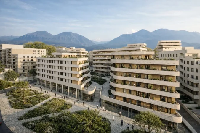 Tirane, shitet apartament 1+1 Kati 8, 91655 € (Kompleks Aluna 2)