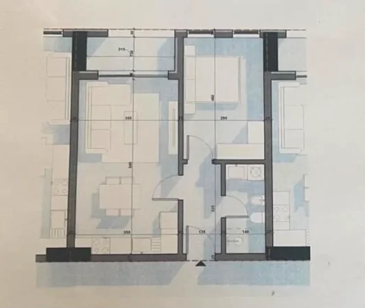 Tirane, shitet apartament 1+1 Kati 8, 67 m² 94.584 € (5-Maji)