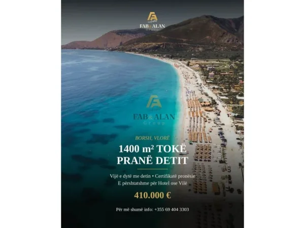 Borsh, shitet toke , 1.400 m² 410.000 € (Borsh)
