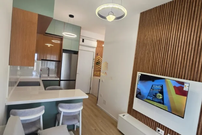 Tirane, jepet me qera apartament 1+1+Ballkon Kati 2, 50 m² 400 € (Ali Demi, Rezidenca Kadiu)