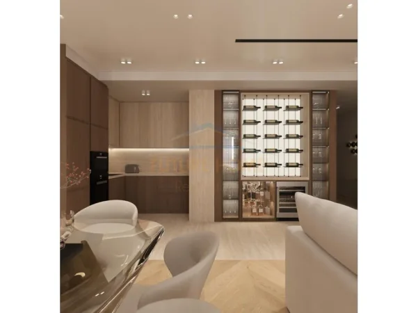 Tirane, jepet me qera apartament 2+1+Ballkon Kati 21, 151 m² (Rruga e Elbasanit)