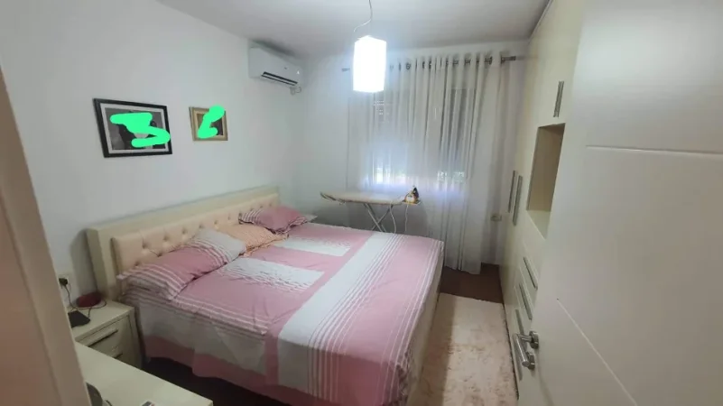 Tirane, jepet me qera apartament 2+1 Kati 2, 78 m² 500 € (Rruga Belul Hatibi, Tek Xhamia Xhura, Prane UET)