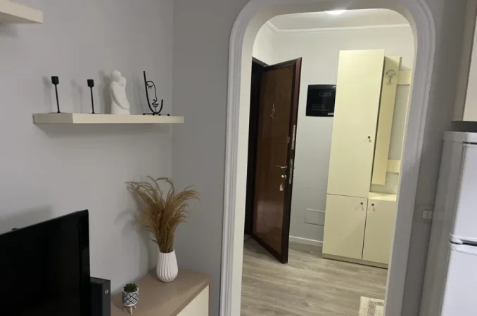 Tirane, jepet me qera apartament 1+1 Kati 4, 50 m² 500 € (Brryli)