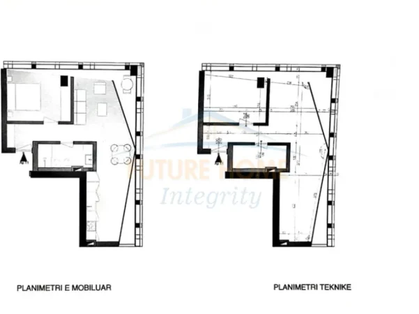 Tirane, shitet apartament 1+1+Ballkon Kati 4, 80 m² 206.600 € (SHKOLLA E KUQE)