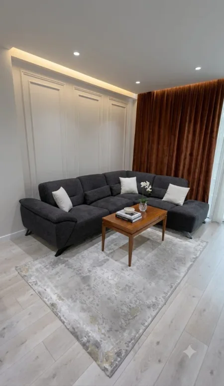 Tirane, jepet me qera apartament 1+1+Aneks+Ballkon Kati 7, 550 € (astir , unaza e re , rruga teodor keko)