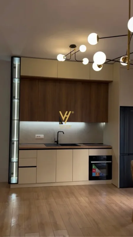 Tirane, jepet me qera apartament 1+1+Ballkon Kati 2, 79 m² 620 € (SAUK)