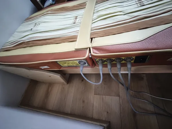 Tirane, shitet pajisje masazhi Krevat terapie me ngrohje dhe masazh 1200 leke te reja