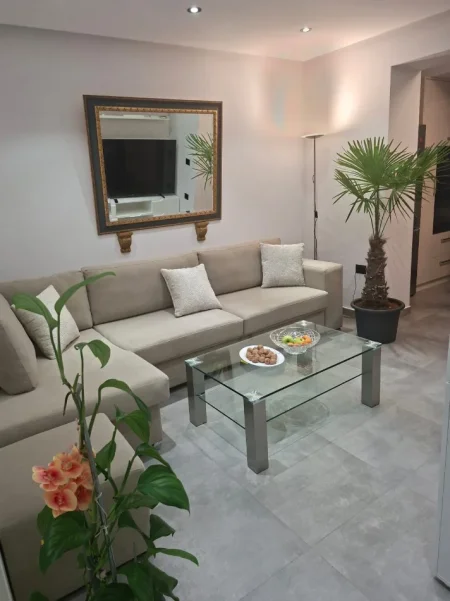 Tirane, jepet me qera apartament 1+1 Kati 1, 60 m² 750 € (Prane Bar Flutura)