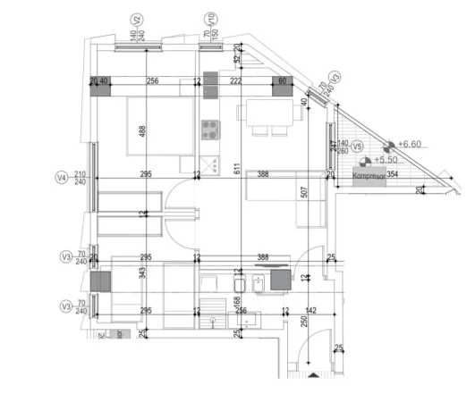Tirane, shitet apartament , 81 m² 265.980 € 