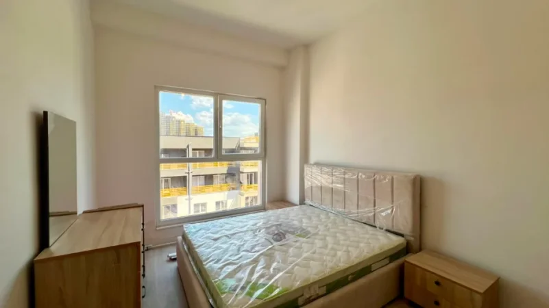 🏠Me Qera : 1+1 📍Aura Complex (Prane Zoja e Keshilit te Mire) - 55,000Leke/Muaj - Pallat V.2025 - K.6 - 65m² - (E Pa Banuar 100% e re)🔥☄️