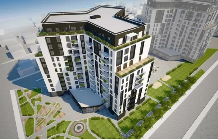 Tirane, shitet apartament 2+1+Ballkon Kati 8, 108 m² 218.000 € (Ish Fusha e Aviacionit)