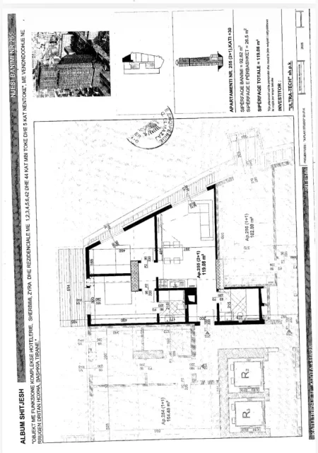 Tirane, shitet apartament 2+1 , 119 m² 321.500 € 