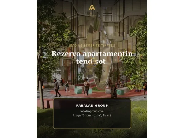 Tirane, shitet apartament , 112 m² 207.200 € (rruga Dritan Hoxha)