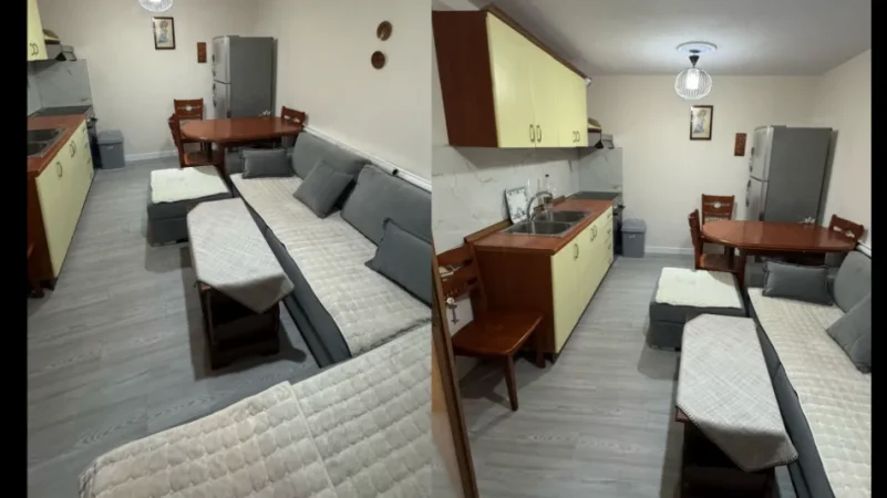 Tirane, jepet me qera apartament 1+1+Aneks Kati 1, 60 m² 350 € (Rr e Dibrës, pranë Komisariatit Nr. 4)
