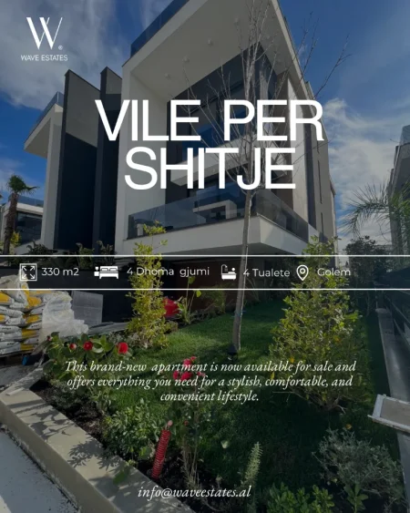 Durres, shitet Vile 4+1 , 330 m² 