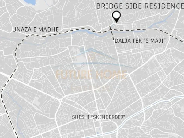 Tirane, shitet apartament 2+1 , 106 m² 171.500 € (Babrru "Bridge Side Residence", Tiranë)