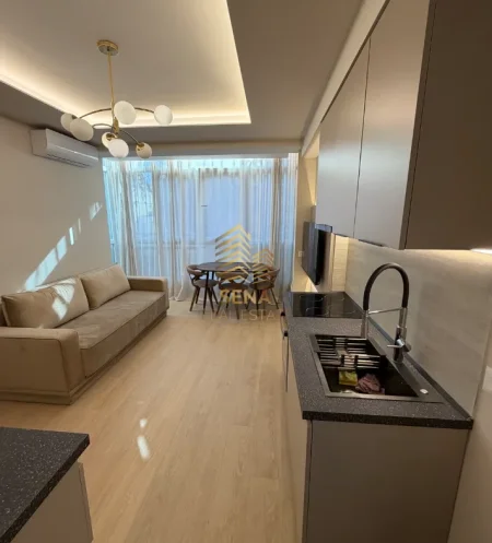 Tirane, jepet me qera apartament 1+1+Ballkon Kati 2, 65 m² 500 € (Brryli)