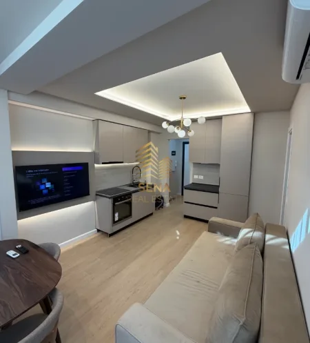 Tirane, jepet me qera apartament 1+1+Ballkon Kati 2, 65 m² 500 € (Brryli)