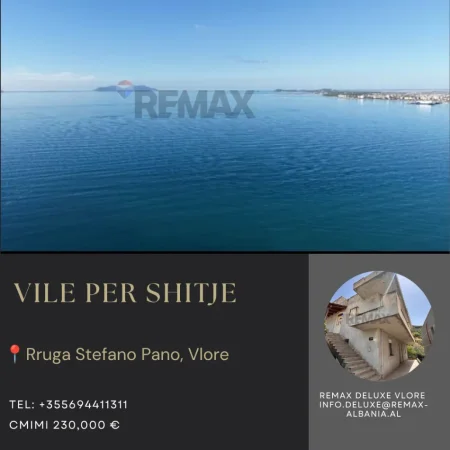 Vlore - Lungomare, shitet Vile 3+1+Ballkon , 250 m² 230.000 € (Rruga Stefano Pano, Vlore)