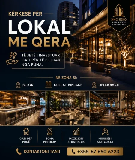 KERKESE PER LOKAL ME QERA