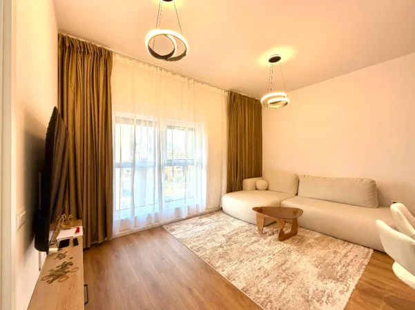 🥂Shitet: 1+1 &Ballkon 📍Ali Demi - Res. KADIU (60m2) 100% i Ri & i Mobiluar || €110,000 (1,660€/m2 pa Mobilimin)