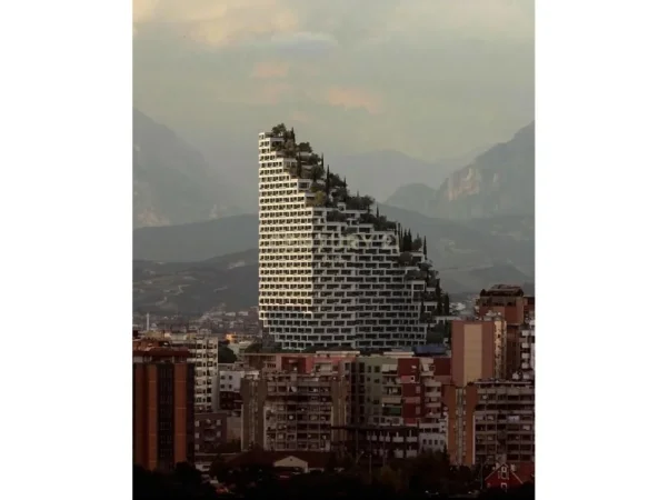 Tirane, shes apartament 2+1 Kati 16, 109 m² 216.800 € (Rruga Dritan Hoxha)