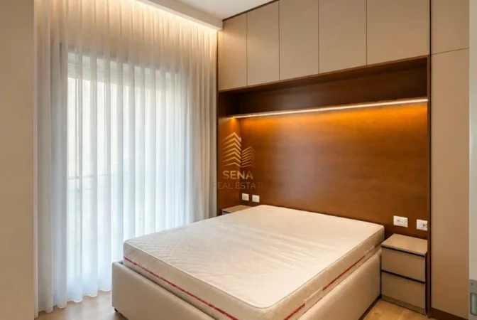 Tirane, jepet me qera apartament 1+1+Ballkon Kati 6, 65 m² 550 € (Ali Demi)