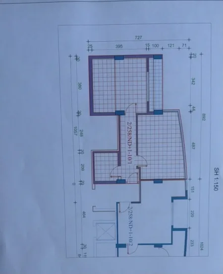 Tirane, shitet apartament 1+1 Kati 4, 58 m² 174.000 € (Rruga Sali Butka)