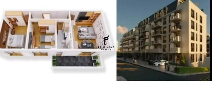 Tirane, shitet apartament 2+1 Kati 3, 84 m² 162.000 € (TEG)