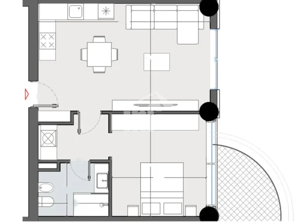 Radhime - Orikum, shitet apartament 1+1 Kati 2, 71 m² 215.000 € (MARINA ORIKUM)