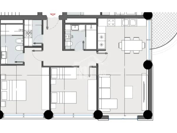 Radhime - Orikum, shitet apartament 2+1 Kati 2, 116 m² 325.000 € (MARINA ORIKUM)