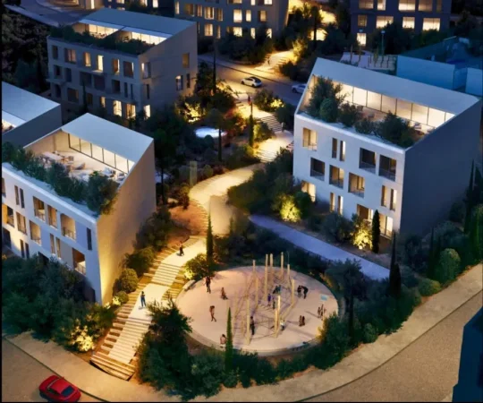 Dhermi - Palase, shitet apartament 2+1+Aneks+Ballkon Kati 1, 122 m² 305.800 € (Palase)
