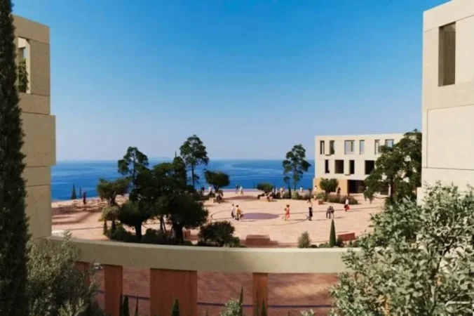 Dhermi - Palase, shitet apartament 2+1+Aneks+Ballkon Kati 1, 122 m² 305.800 € (Palase)