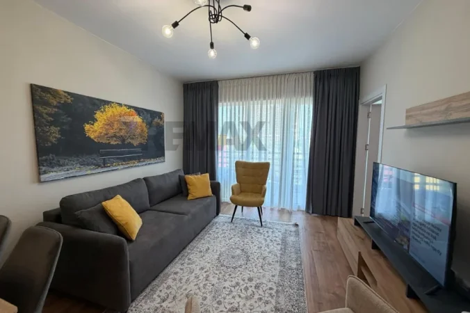 Tirane, jepet me qera apartament 1+1+Ballkon Kati 5, 65 m² 600 € (Dritan Hoxha)