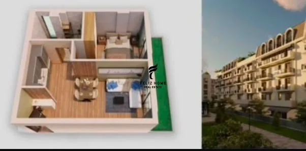 Tirane, shitet apartament 1+1 Kati 0, 50 m² 96.000 € (TEG)