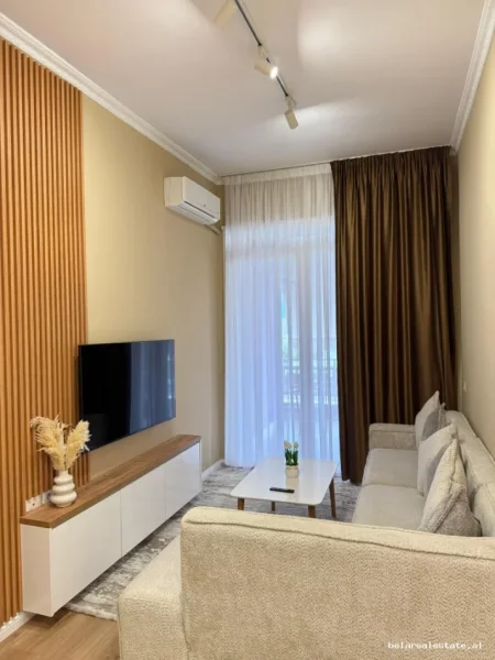 Tirane, jepet me qera apartament 1+1+Ballkon Kati 5, 60 m² 750 € (Kopshti Botanik)