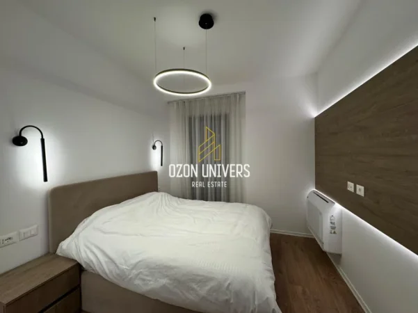 Tirane, jepet me qera apartament 1+1+Ballkon Kati 9, 74 m² 850 € (Tirana Garden Building, Rruga e Kavajës)