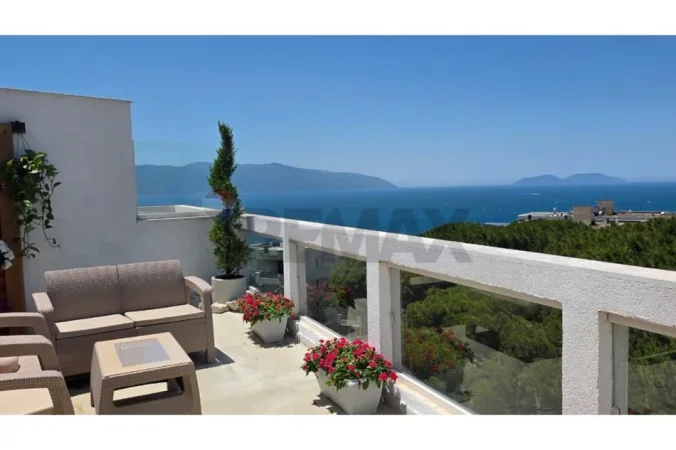 Vlore - Lungomare, shitet apartament+verande | Penthouse 2+1+Ballkon Kati 5, 117 m² 270.000 € (Rruga Dhimitër Konomi, Vlore)