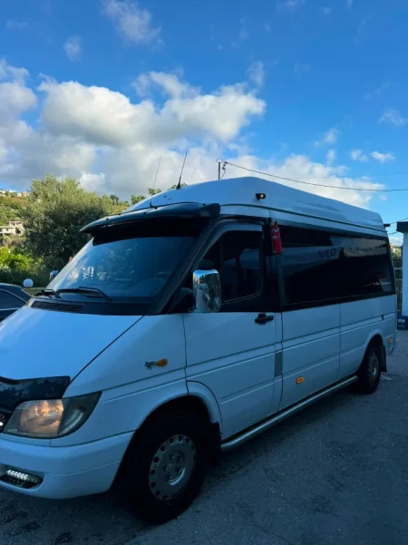 Vlore - Lungomare, shitet van | minibus Benz - Mercedez Nafte, e bardhë manuale 7.500 €
