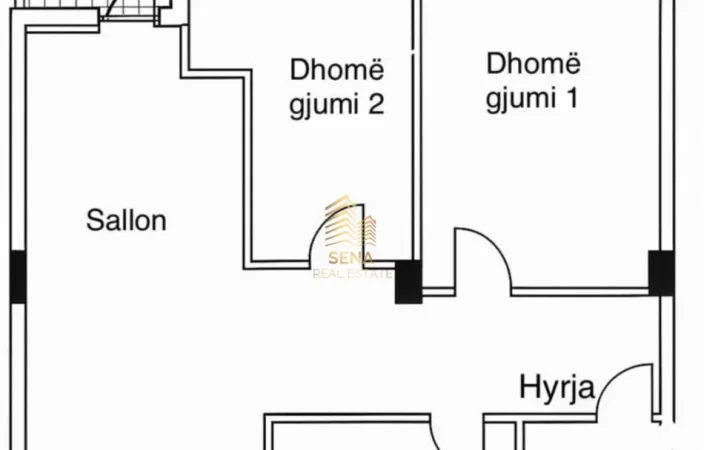 Tirane, jepet me qera apartament 2+1+Ballkon Kati 1, 100 m² 500 € (Yzberisht)