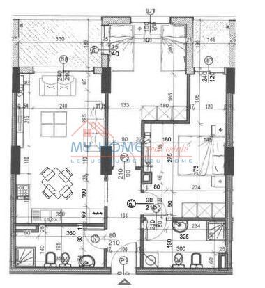 Tirane, shitet apartament 2+1+BLK Kati 5, 100 m² 17.000 Euro (Pediatria)