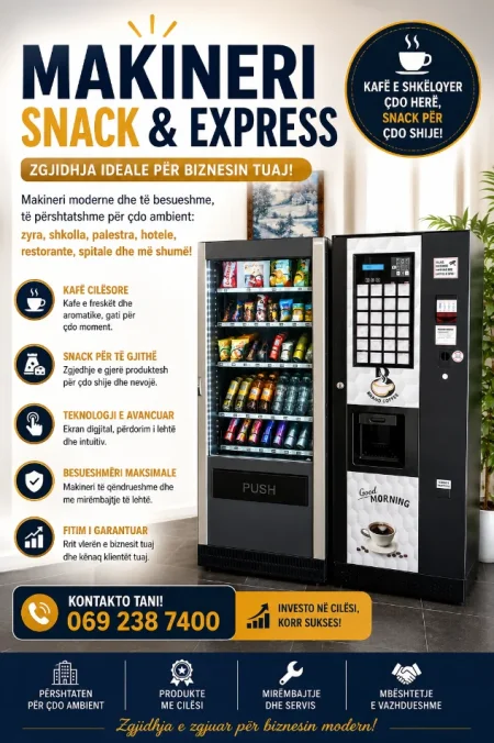 Durres, shes SHITEN MAKINERI SNACK &amp; ESPRESA