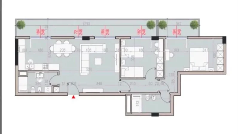 Tirane, shitet apartament 2+1 Kati 1, 130 m² 249.000 € (TEG)