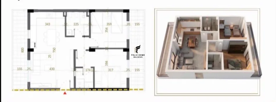 Tirane, shitet apartament 2+1 , 118 m² 226.000 € (TEG)