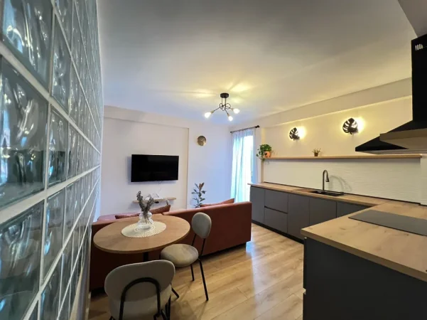 Tirane, jepet me qera apartament 1+1 Kati 2, 63 m² 630 € (Selite)