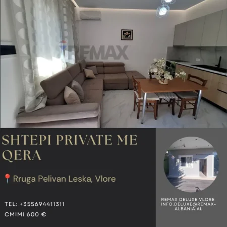 Vlore, jepet me qera Vile 1+1+Ballkon Kati 1, 80 m² 600 € (Rruga Pelivan Leskaj, Vlore)