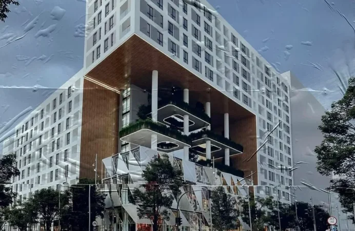 Tirane, shitet apartament 2+1+Ballkon +2 POSTE PARKIMI  Kati 5, 132 m² 269.000 € (SanPaulo Bulevardi i Ri)