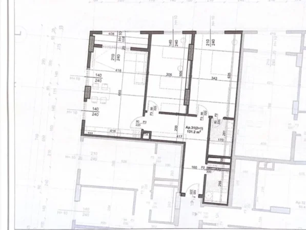 Tirane, shitet apartament 2+1+Aneks+Ballkon Kati 5, 131 m² (Bulevardi i Ri)